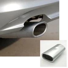 Muffler-Tip Auto-Accessories Car Exhaust 318d Stainless-Steel BMW for E90 E91 E92 E93