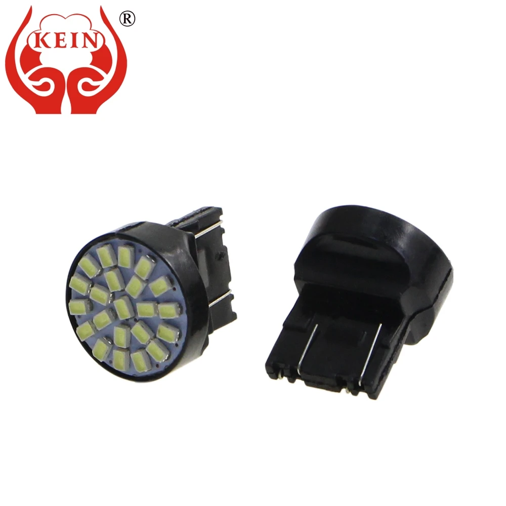 KEIN 2 шт. T20 7443 Светодиодные Автомобильные лампы W21/5 Вт 1206 3020 22SMD светодиодные стоп