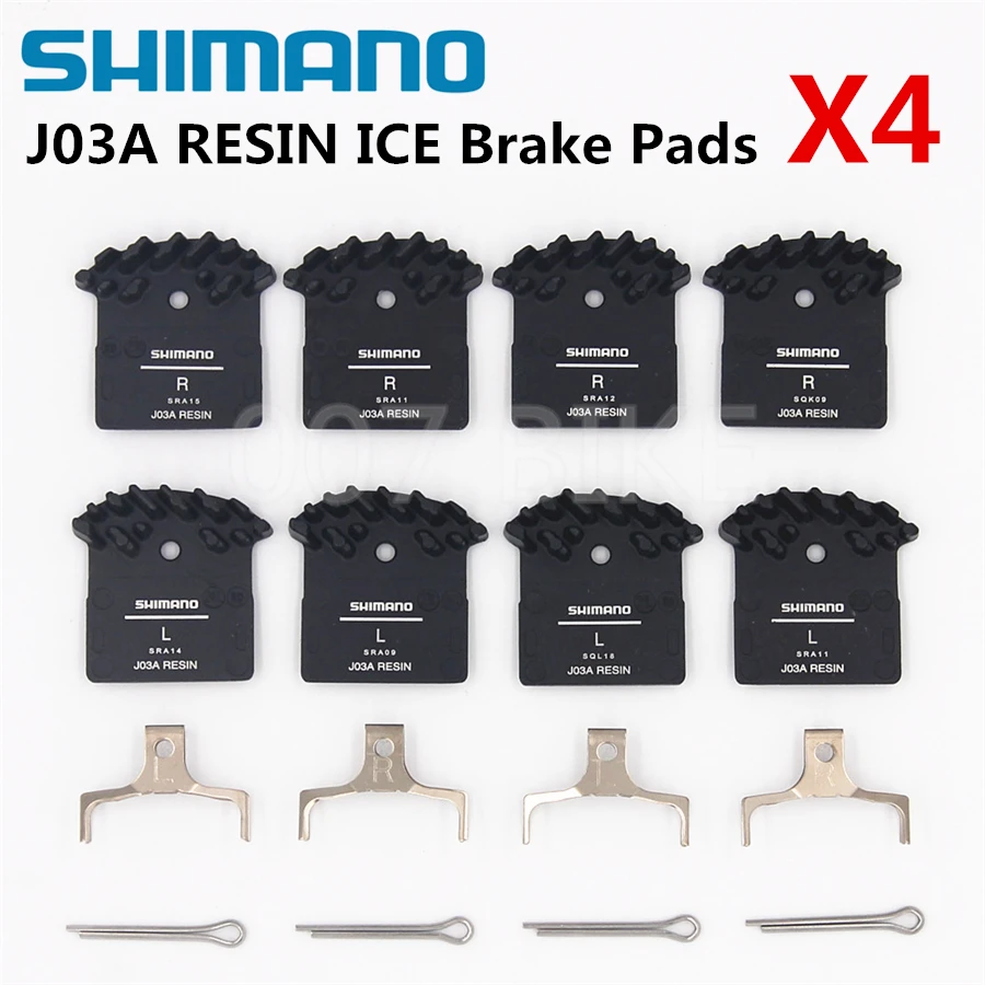

NEW SHIMANO J02a J03a Pads DEORE XT SLX DEORE J02a Cooling Fin Ice Tech Brake Pad Mountain M785 M675 M7000 M8000 M9000 M6000