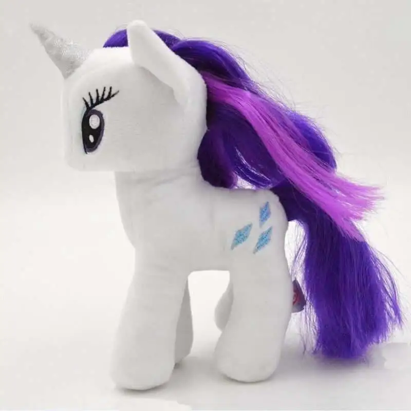 19cm Rainbow Dash unicorn plush Twilight Sparkle Applejack Rarity Fluttershy Pinkie Pie Stuffed Plush lps anime Toys