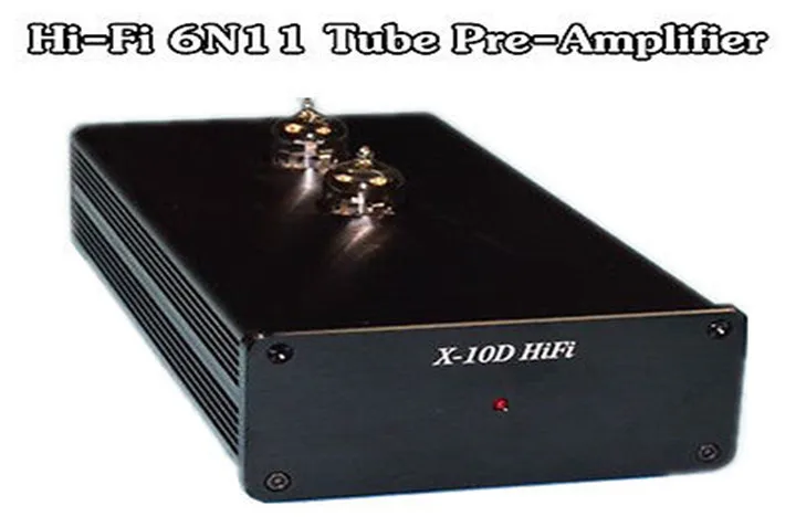 

Finished 6N11 Tube Preamp Stereo HiFi Pre-Amplifier Ref Musical X-10D