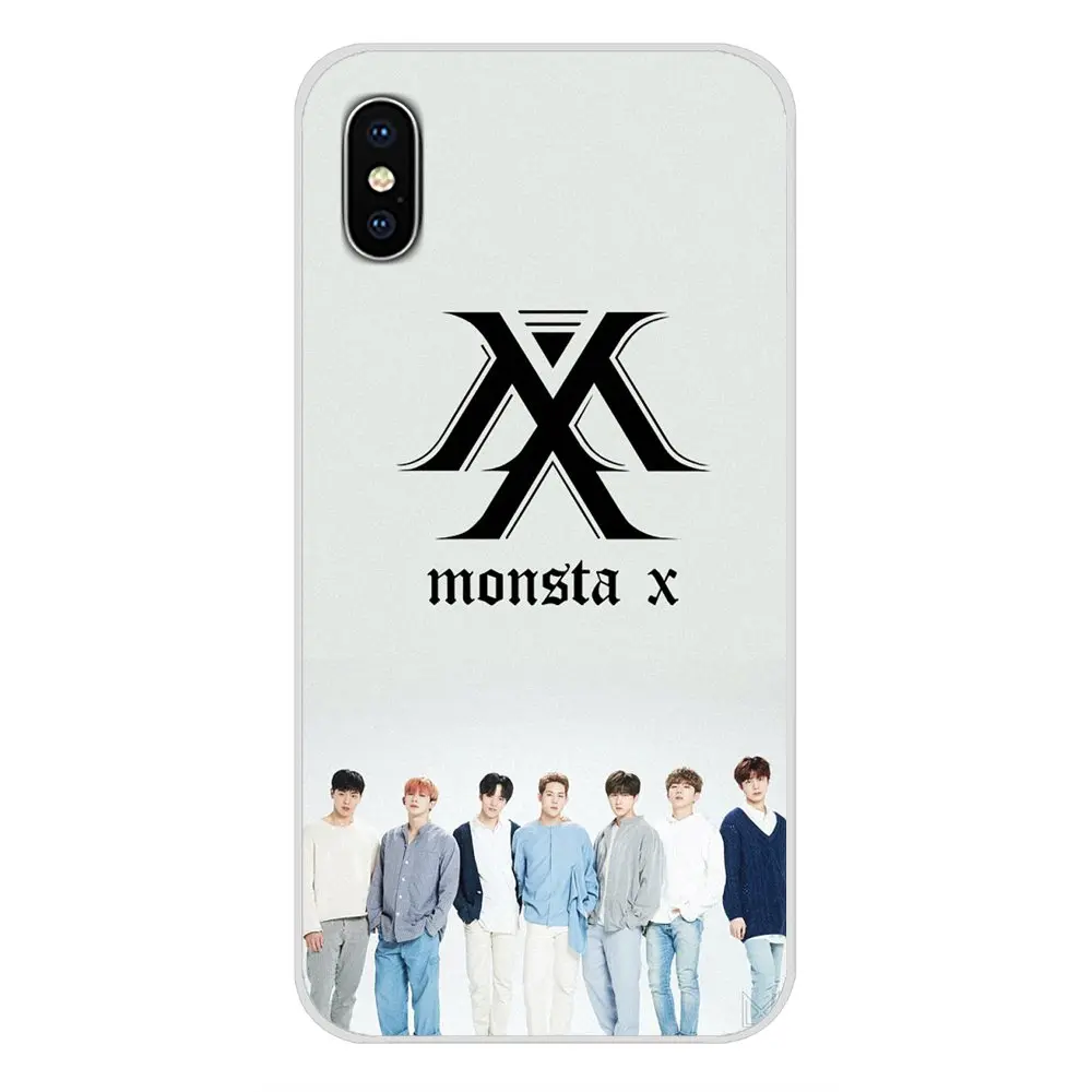 Монста х KPOP мальчик группа для Oneplus 3t 5T 6T Nokia детей возрастом 2 3 5 6 8 9 230 3310 1 7 Plus 2017 2018