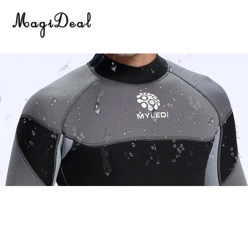 Anti UV 3mm Full Body Neoprene Scuba Snorkeling Dive Wetsuit Men Diving Suit Spearfishing Surf Swim Equip Swimwear S/M/L/XL