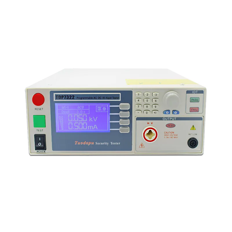 

TDP7310 new digital pressure tester pressure device TDP7322 AC and DC withstand voltage insulation tester