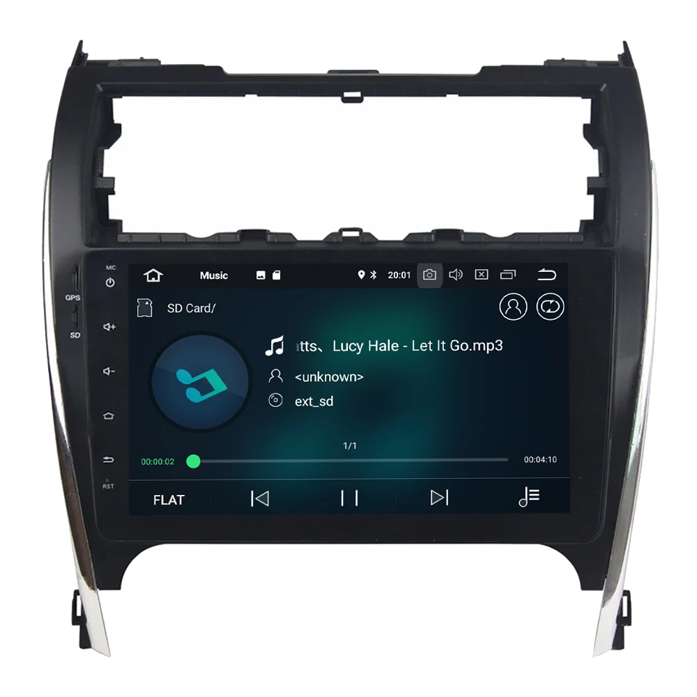 Sale 10.1" IPS Octa Core 4G Android 8.1 4GB RAM 64GB ROM Car DVD Multimedia Player Radio Stereo Head Unit For Toyota Camry 2012-2017 3