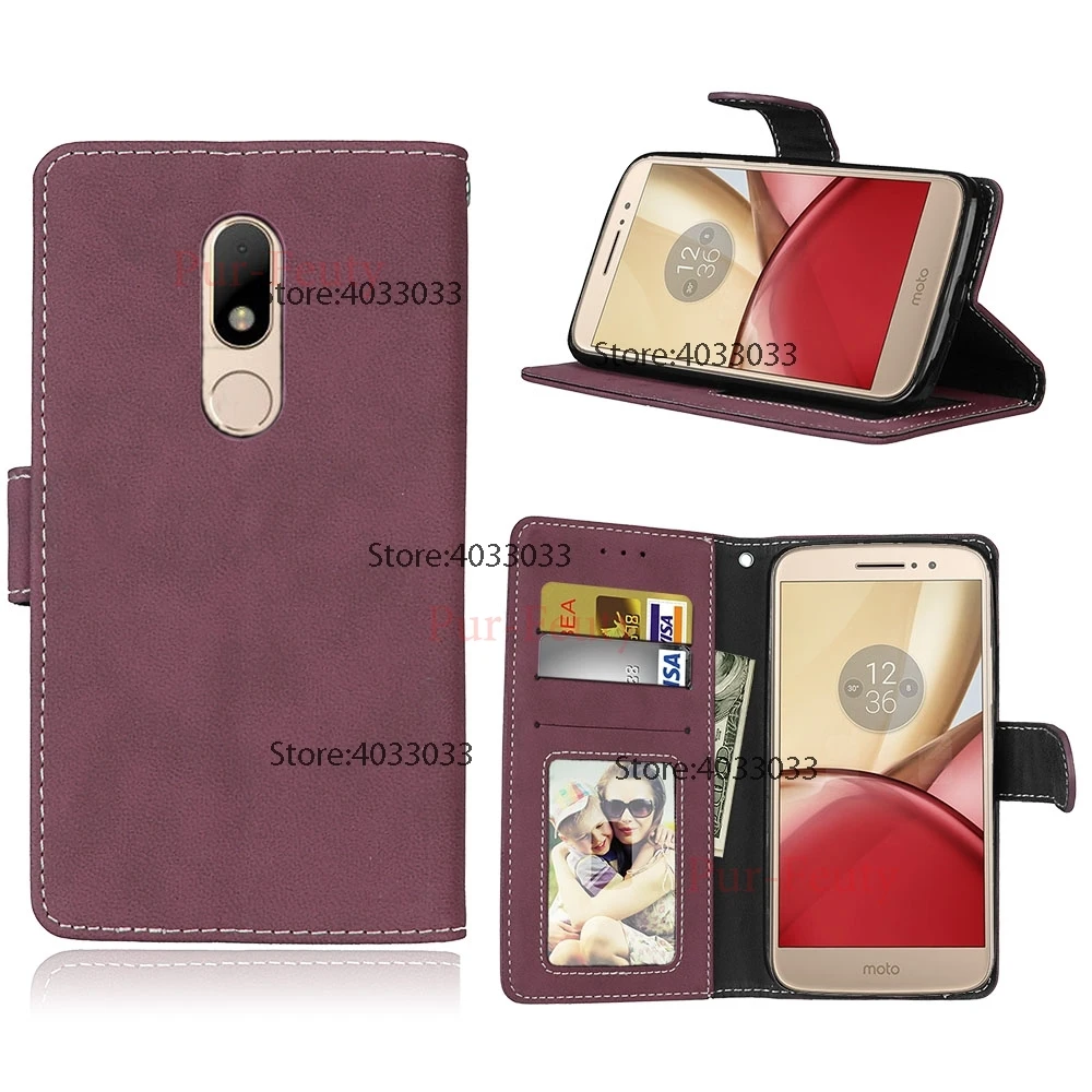 Чехол книжка из ПУ кожи для Motorola Moto M XT1663 XT1662 чехол кошелек телефона Kung Fu XT 1663