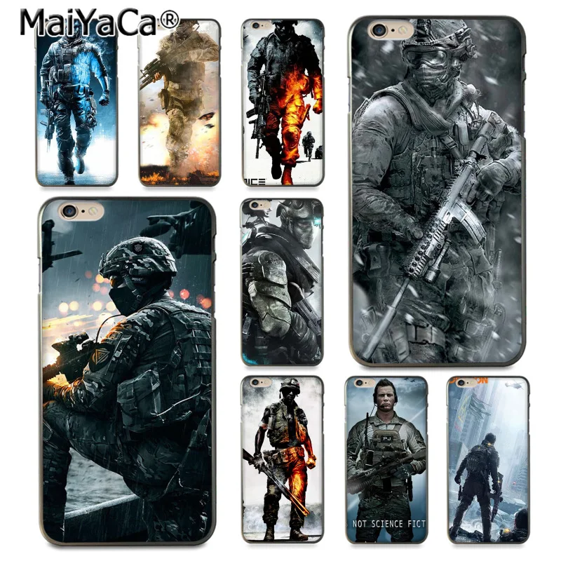 Чехол MaiYaCa для iphone 10 кино спецназ сделай сам красочная печать TPU игровой чехол iPhone