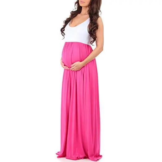 

2018 Women Long Dresses Maternity Nursing Dress for Pregnant Women Pregnancy Women's dress Clothing Mother Home Clothes L/XL/XXL