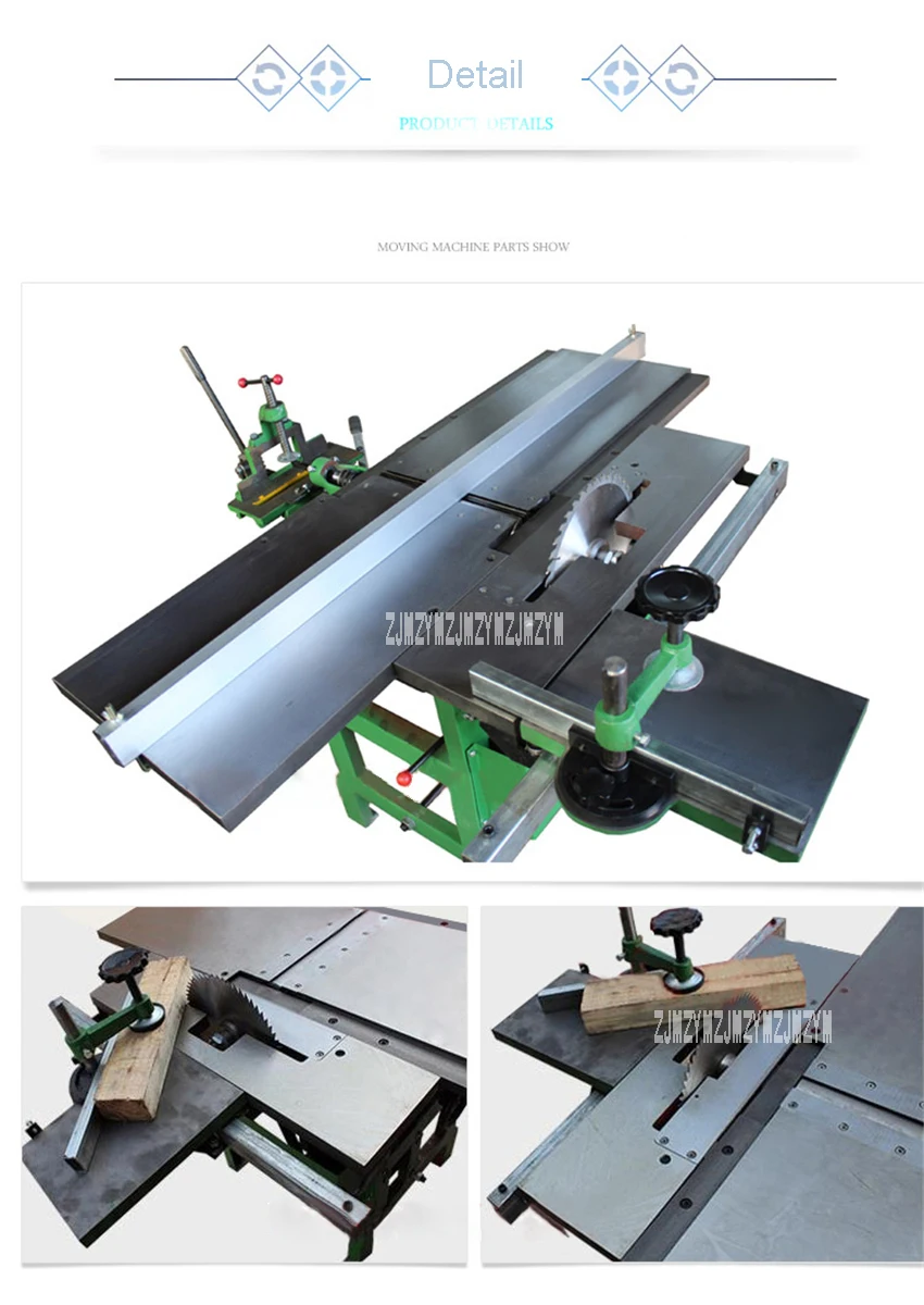 ML393B многоцелевой станок строгальный станок/бензопила/Электрический деревянный строгальный станок Настольный деревообрабатывающий станок 220 В/380 В 6,5 кВт м/мин