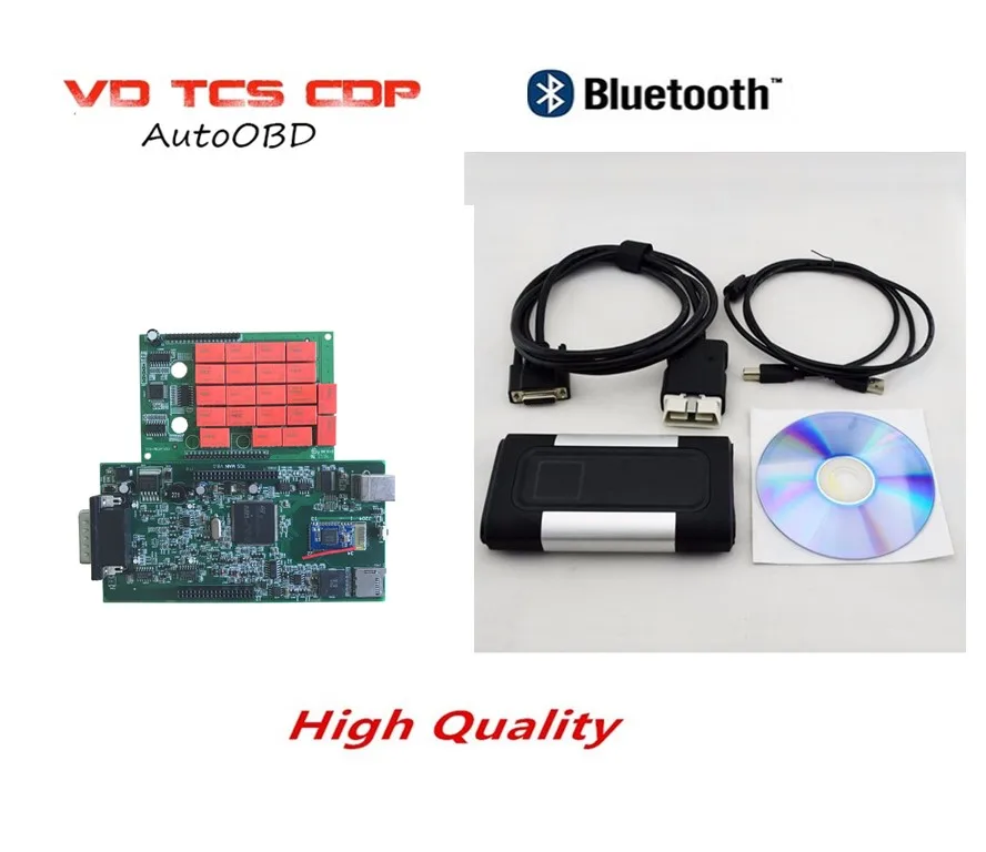 Качество + 2018 зеленая доска Лучшая цена VD TCS CDP для Autocoms PRO plus реле NEC Панель