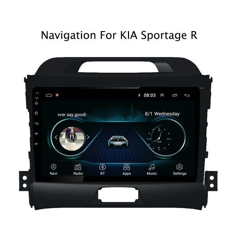 Discount Ectwodvd 9" Android 8.1 Car DVD Player GPS Navigation For Kia Sportage R 2010-2016 Car Radio Stereo 0 Discount Ectwodvd 9" Android 8.1 Car DVD Player GPS Navigation For Kia Sportage R 2010-2016 Car Radio Stereo 0