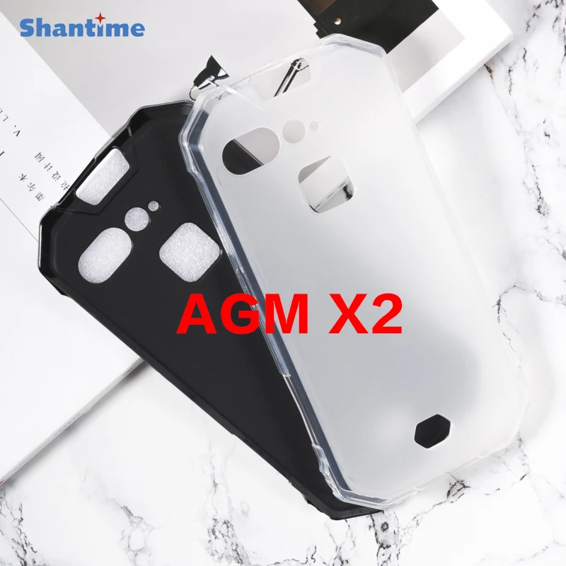 

For AGM X2 Gel Pudding Silicone Phone Protective Back Shell For AGM X2 Soft TPU Case