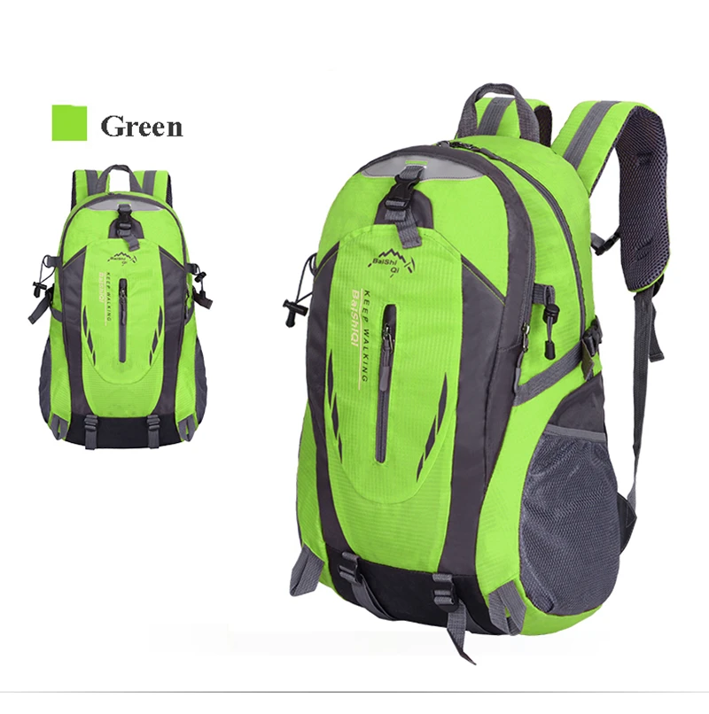 40L Waterproof Durable Outdoor Climbing Backpack Women&Men Hiking Athletic Sport Travel Backpack High Quality Rucksack (17)