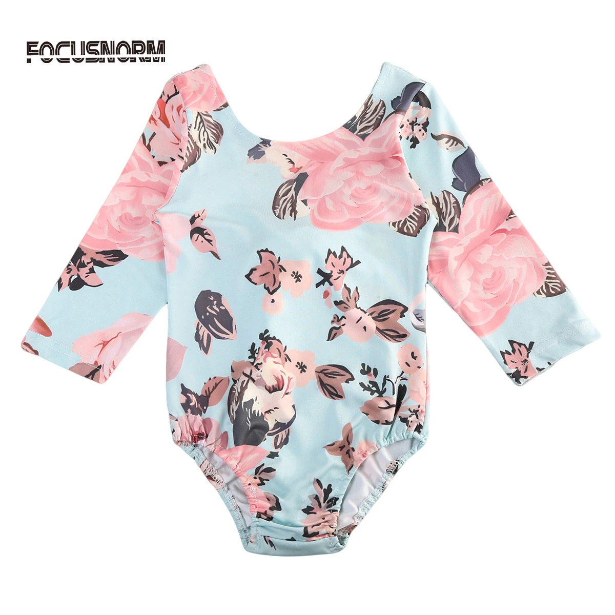 New Fashion Kids Baby Girls Bodysuits Lace floral Bow Spring Autumn