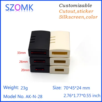 

50 pcs/lot instrument case housing or enclosures for electronics design Huaqiang North Market shenzhen China