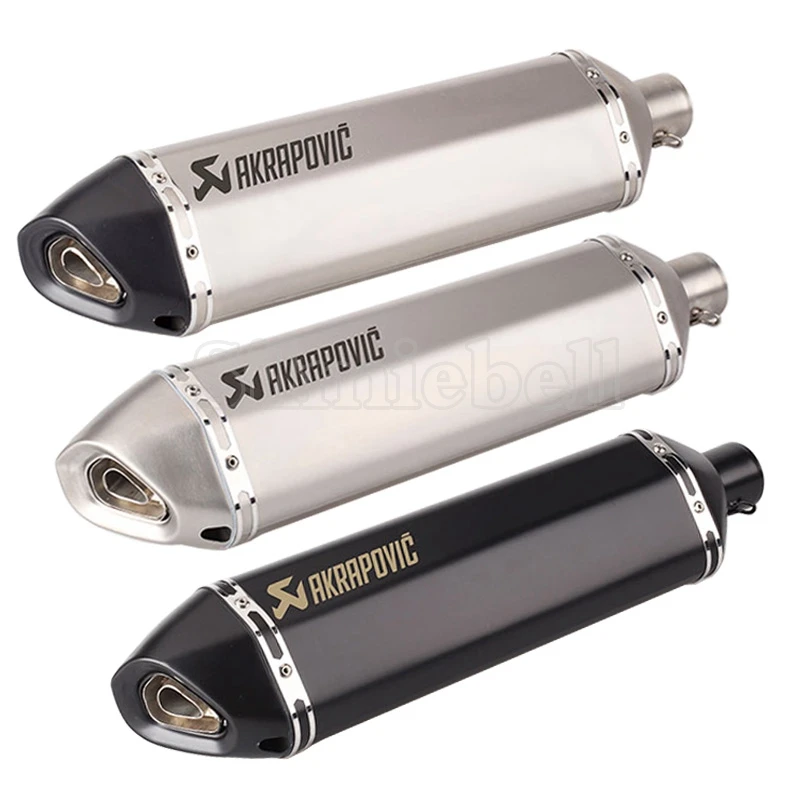 Для Akrapovic NMAX TMAX 530 500 300 универсальный мотоцикл SC проект выхлопная труба глушитель