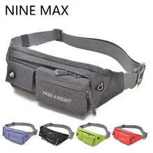 2016 Mode Multifonctionnel Nylon Ceinture Imperméable Taille Sac Coloré Marche Femmes Hommes Voyage Fanny Pack Épaule Sacs Ceinture