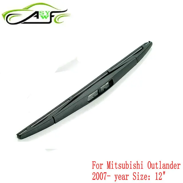Car rear wiper blades For Mitsubishi Outlander (from 2007 onwards) Soft