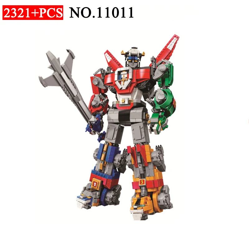 

BELA 11011 2321pcs Movie Voltron Defender of The Universe Robot Bela Building Blocks Compatible 21311 Brick Toys For Children