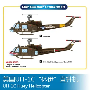 

Assembly model Trumpeter 1/48 UH-1C "Huey" helicopter aircraft