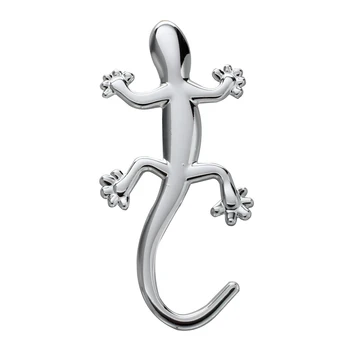

3D bumper stickers gecko gecko lizard emblem chrome PVC sticker New