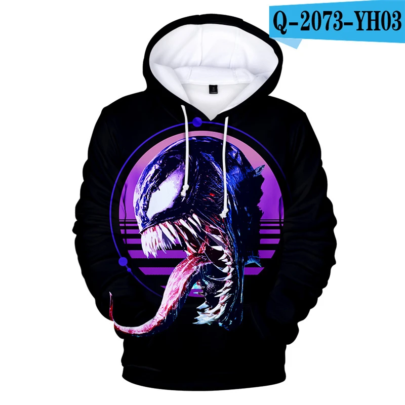 

Venom Sweatshirt Pullver Tracksuit Superhero Men Hoodies Sweatshirts Hooded Marvel Clothing Streetwear Hoodie Suit Mens Hoodie