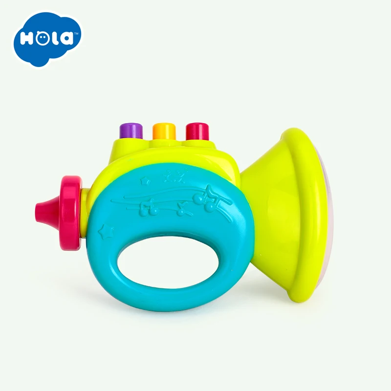 HUILE TOYS 939-8 Baby Rattle & Mobile Trumpet Rattles Baby Toy Sounding Toys Handbell Educational Toys For Children HUILE TOYS 939-8 Baby Rattle & Mobile Trumpet Rattles Baby Toy Sounding Toys Handbell Educational Toys For Children
