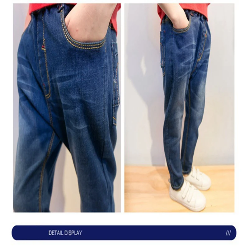 Baby Boys and childrens jeans Pants clothes In the spring and autumn South Korean style Stylish kids jeans Clothing LRZLYX-A2 (10)