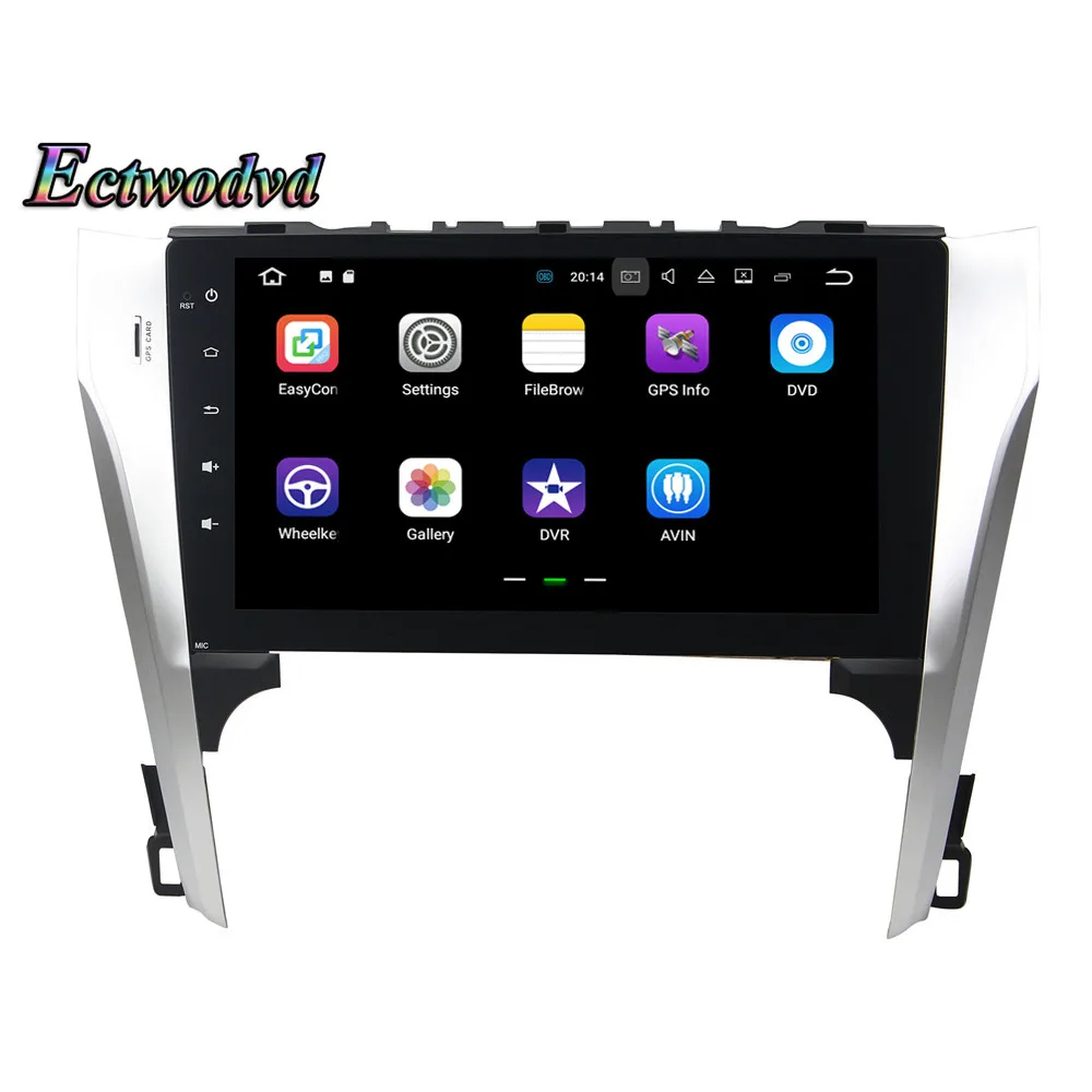 Top Ectwodvd Octa Core 4G RAM 64G ROM Android 9.0 Car Multimedia DVD Player GPS HeadUnit for Toyota Camry 2012 2013 16