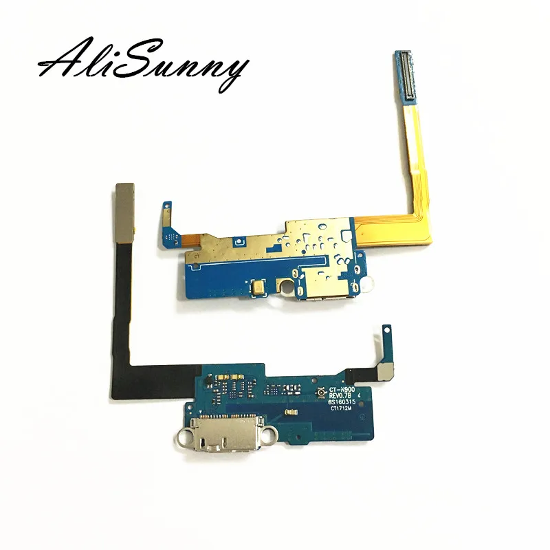 

AliSunny 5pcs Charging Flex Cable for SamSung Note 3 N900 N9005 Charger Mic Dock Connector USB Port replacement Parts