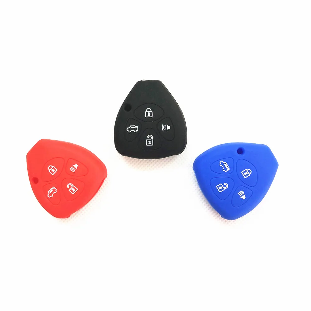 

Silicone Car accessories Key Cover Case For Toyota Camry Avalon Corolla Matrix RAV4 Venza Yari