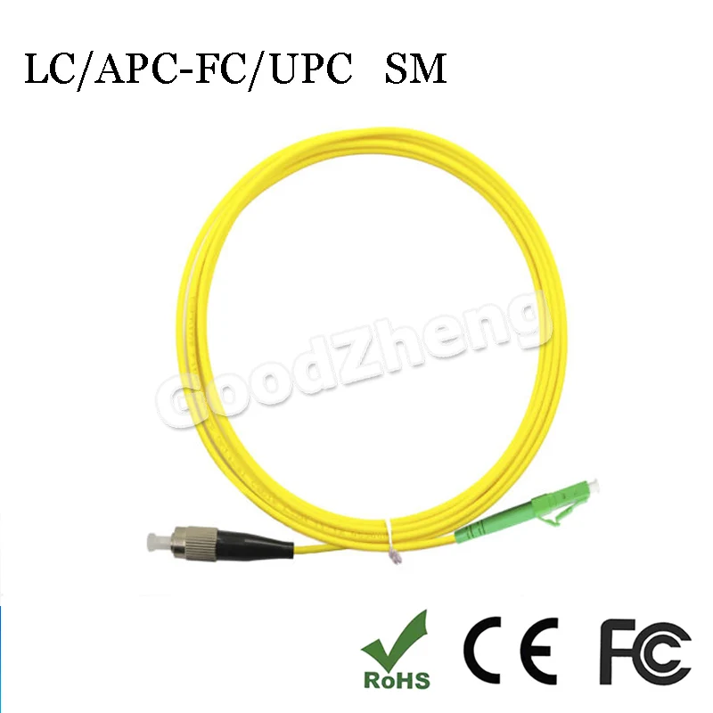 LC/APC FC/UPC SIMPLEX 9/125 волоконный Соединительный шнур перемычка одномодовый 3 м/5 м/10 м/15