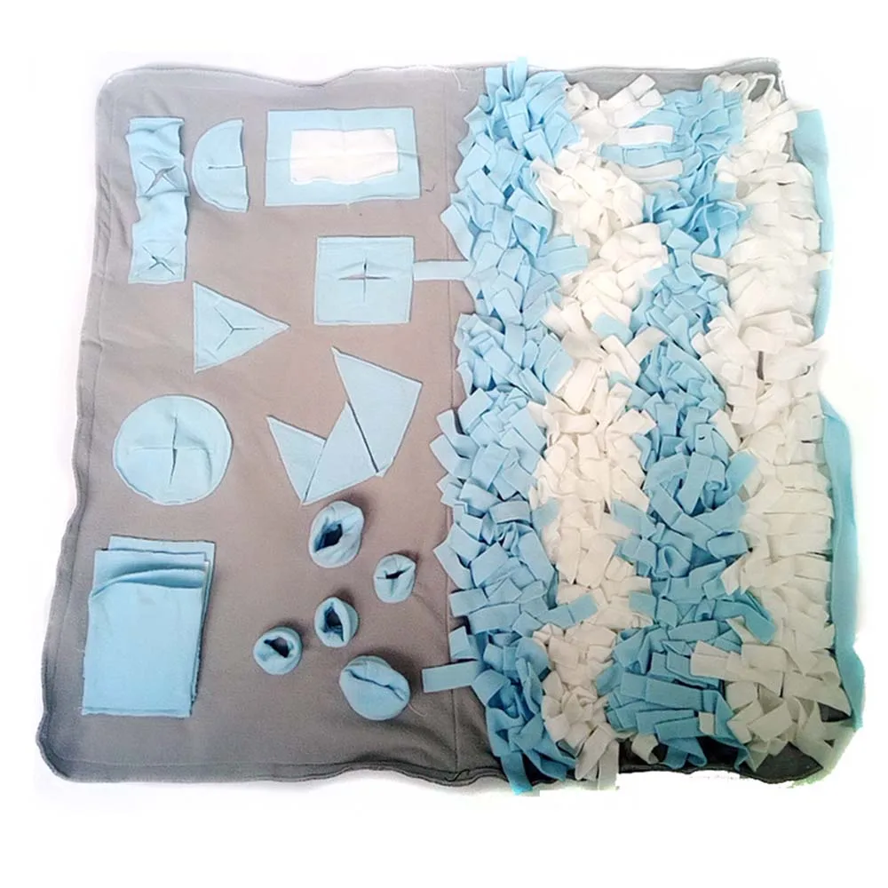 Comprar Nueva mascota perro juego de entrenamiento manta perrera alfombra para casa de perro mascota manta para oler almohadilla olfateadora lavable a máquina plegable