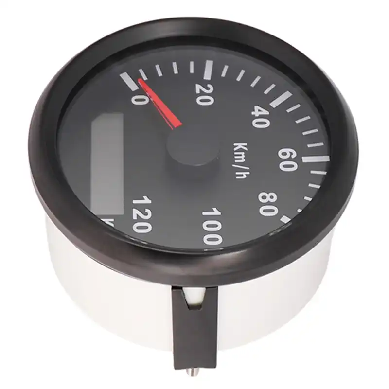 85mm Boat GPS Speedometer 120kmh 200kmh Digital Odometer 12V 24V for