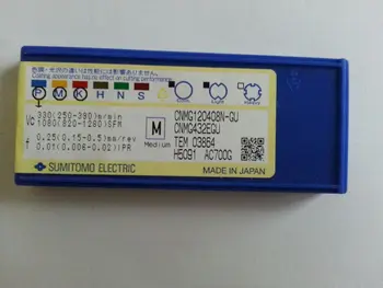 

10PCS CARBIDE INSERT CNMG120408N-GU AC700G