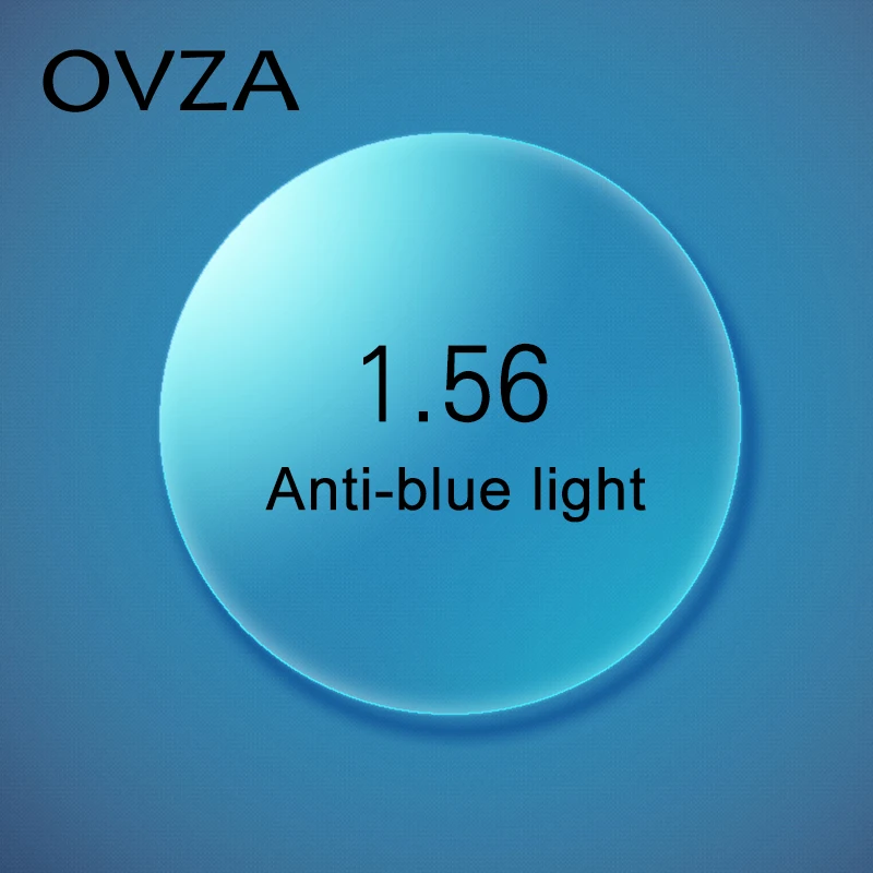 Линзы для очков OVZA 1 56 с защитой от сисветильник линзы по рецепту асферические