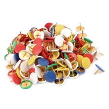 5 шт. цветных нажимных штифтов для рисования, фиксация головок, фиксаторы для большого пальца, 200 шт