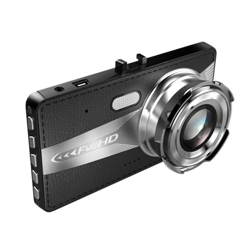 Двойной видеорегистратор спереди и сзади, 1080P Hd Автомобильный видеорегистратор для приборной панели Камера Регистраторы с ночным видением, 4 дюйма Ips Пресс Экран, 170 супер беспроводным доступом в Интернет