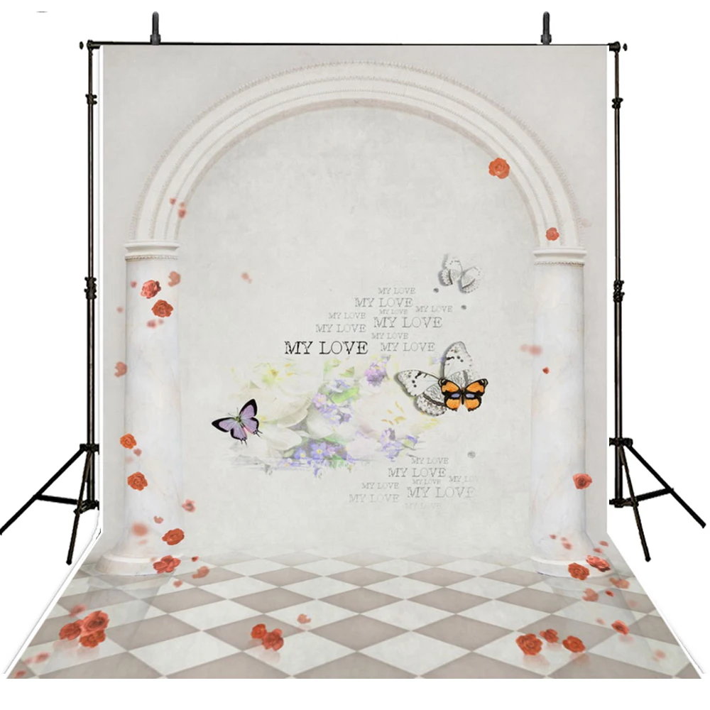 Buy Wedding Photography Backdrop White Vinyl Backdrop