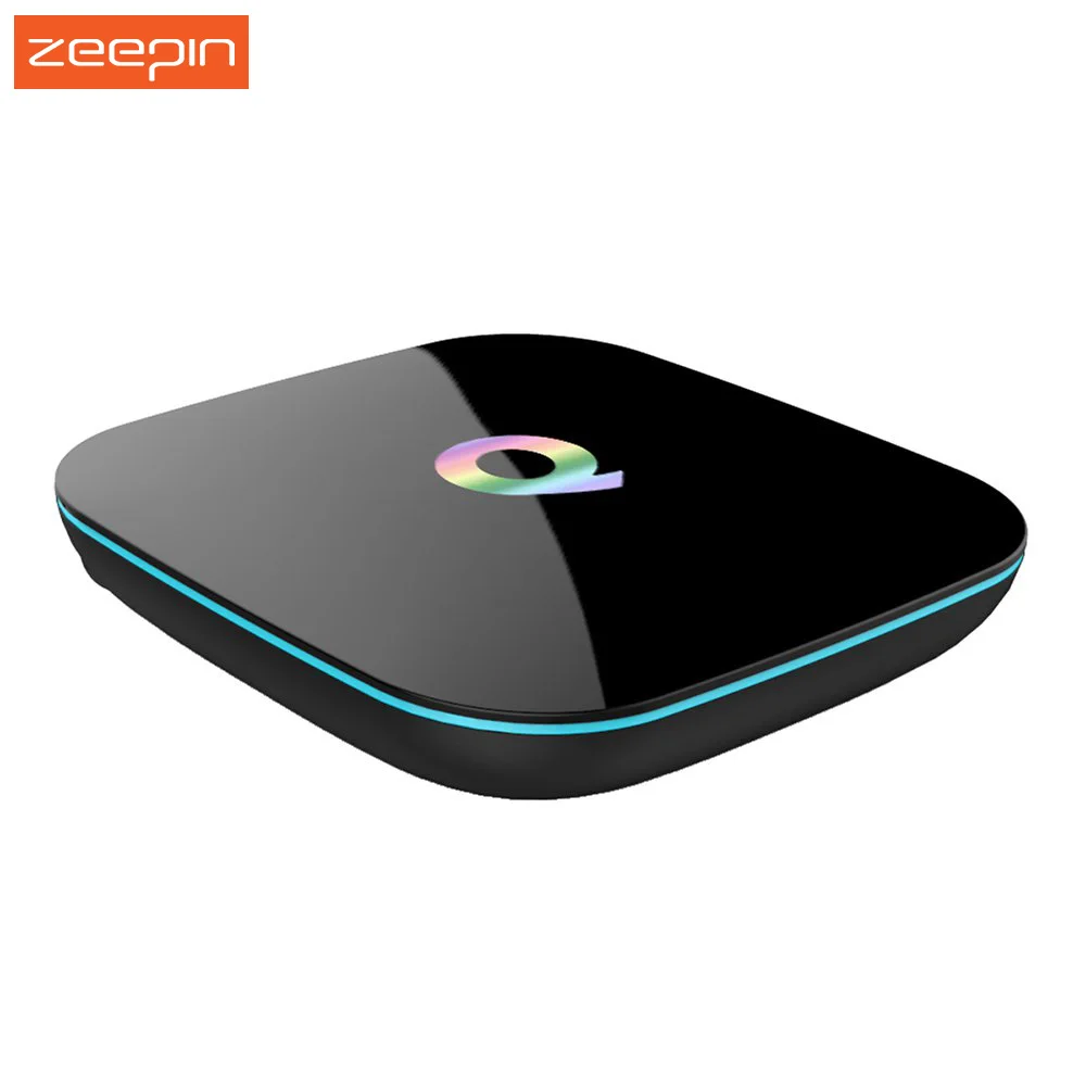  Newest Original Q-Box Android 5.1 TV BOX Amlogic S905 2GB/16GB 4K Smart TV Box Dual Band WiFi BT4.0 HD 2.0 Online Update IPTV 