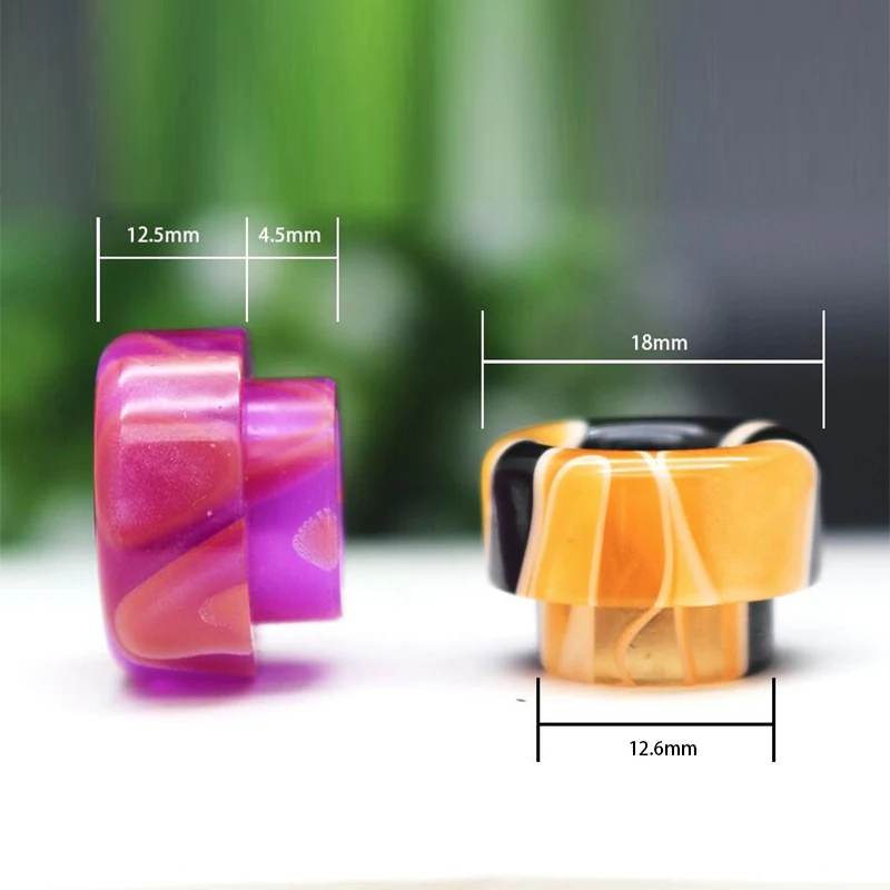 

beautiful Irregular pattern mouthpiece for Kennedy 24 Battle Goon / Manta RTA / Kylin RTA Reload Atomizers tank resin drip tip