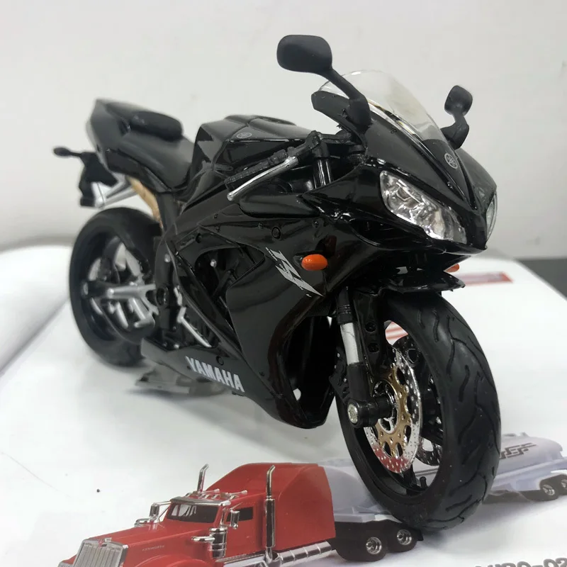 3pcs/lot Wholesale YJ 1/12 Scale Motorcycle Toys Yamaha YZF R1 Diecast