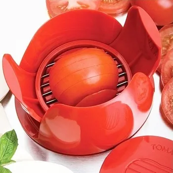 

1PC Tomato Onion Slicer Tomato Mozzarella Slicer Fruits Slicer Chopper Vegetables Fruits Cutter Kitchen Gadgets Cooking OK 0493