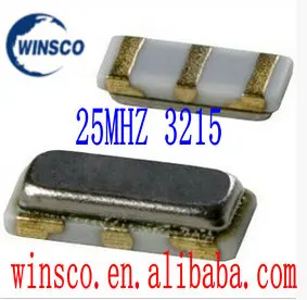 

500PCS/LOT 25MHZ 100% New crystal oscillator CSTCE25M 3215 ONE PACKING 25.000mhz