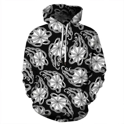 

2019 Digital Print Jellyfish Hooded harajuku Hoodies For Men/Women 3d Sweatshirts Hoody Cap Pullovers