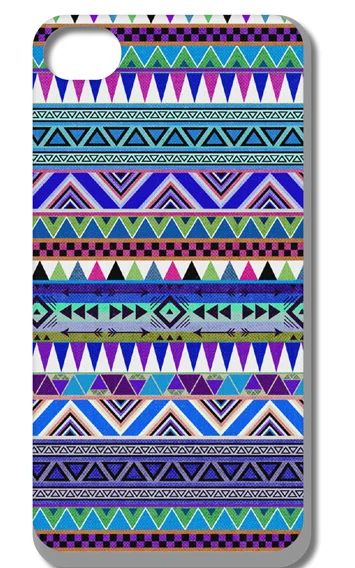 1PCS Free Shipping Aztec Pattern Style Back Skin Cover Case For iPhone 5 5S 4 4S 011 |