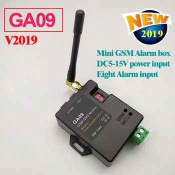 

Free shipping GSM Alarm box SMS Alert Wireless alarm GA09 Home and industrial security alarm unit