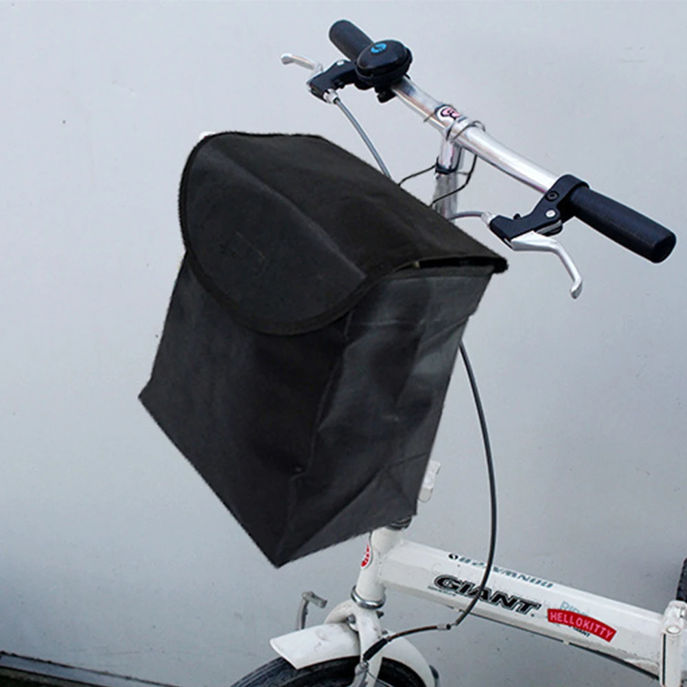 Flash Deal Bicycle Front Basket Food Basket Canvas Basket Cloth Basket 4
