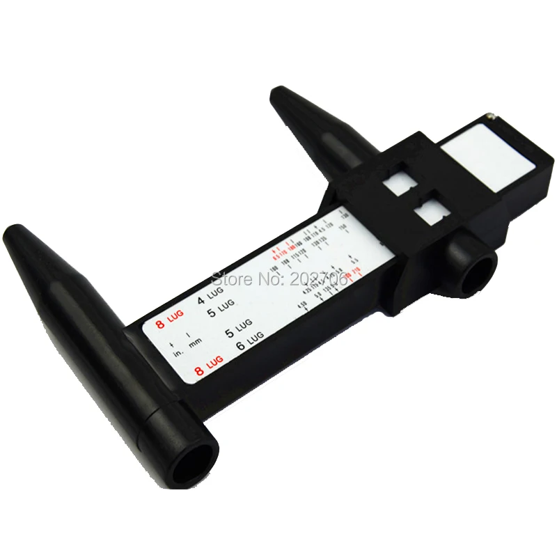 

Wheel Stud Rim Bolt Pattern Measure Gauge Tool Common 4 5 6 8 Holes Lug Car Truck PCD Ruler