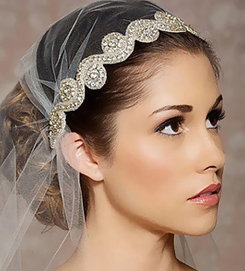 Romantic Rhinestone Bridal Headband Handmade Silk Ribbon S Shape Wedding Accessories 1h3018 China Romantic Rhinestone Bridal Headband Handmade Silk Ribbon S Shape Wedding Accessories 1h3018 China